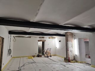 Brandschutzbeschichtung Stahlträger